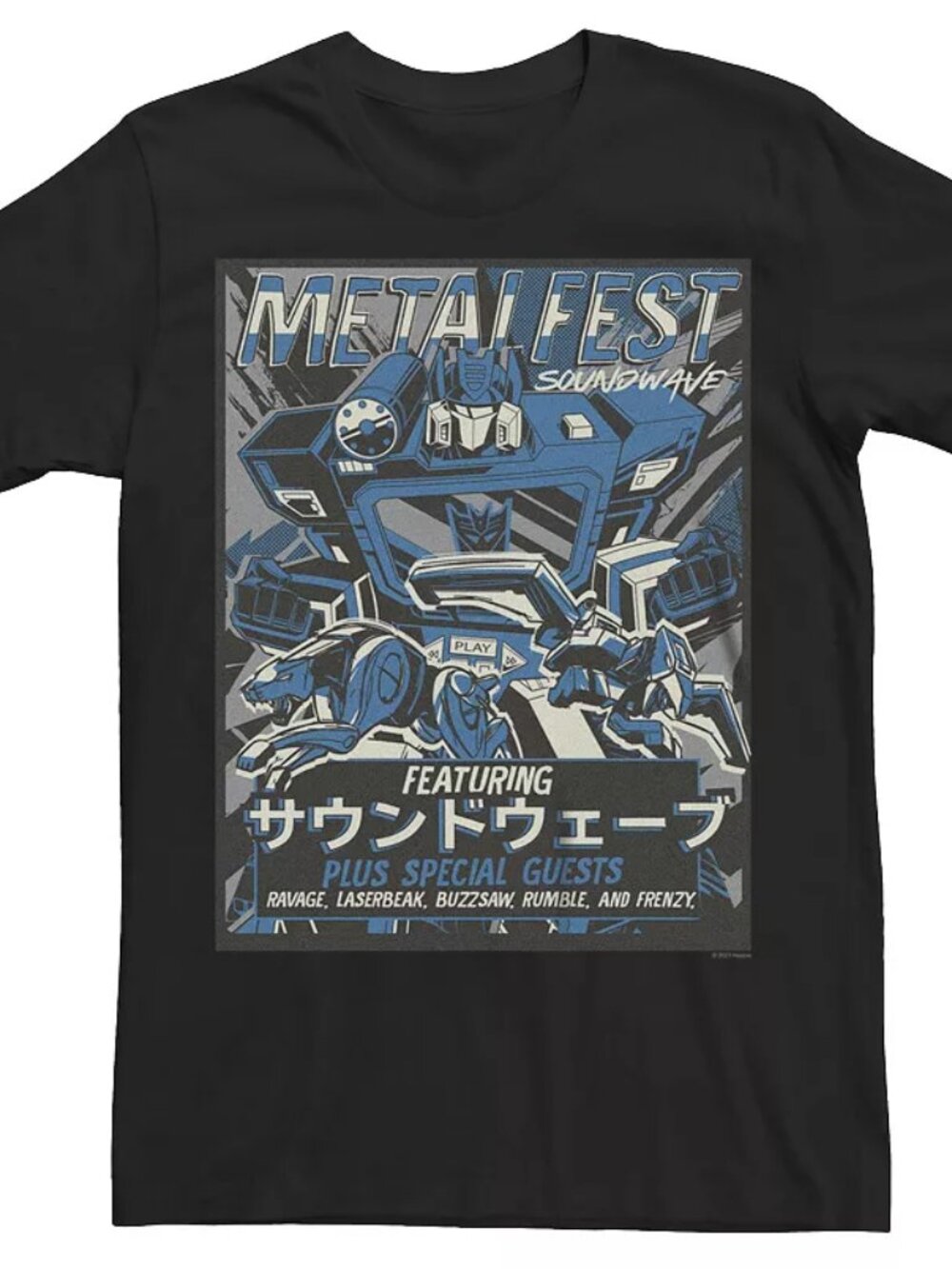Men's Transformers Metal Fest Graphic Tee